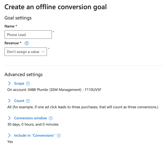 ms-ads-create-conversion-goal